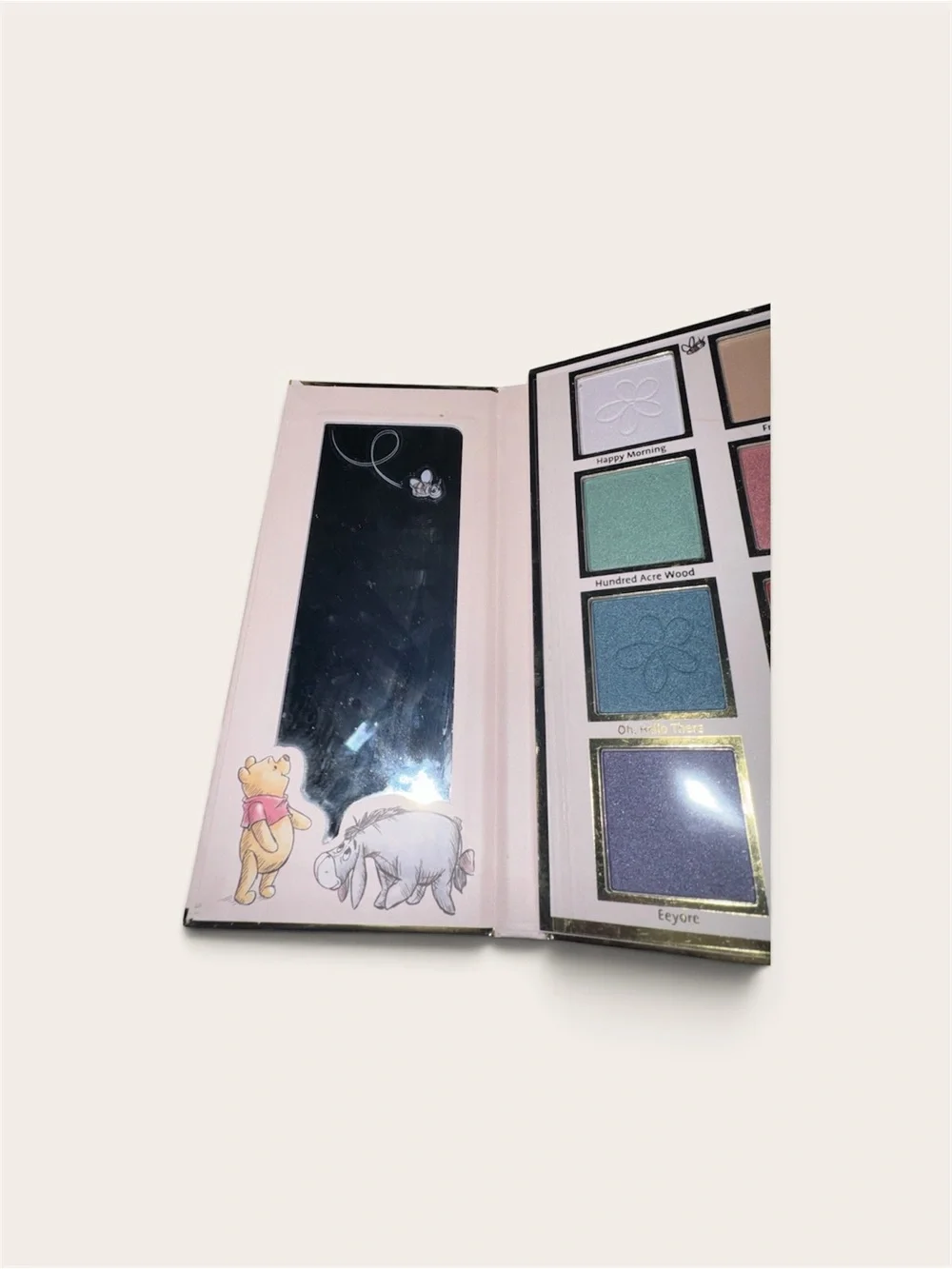 Disney Winnie the Pooh Eyeshadow Palette — Pink Floral Artwork